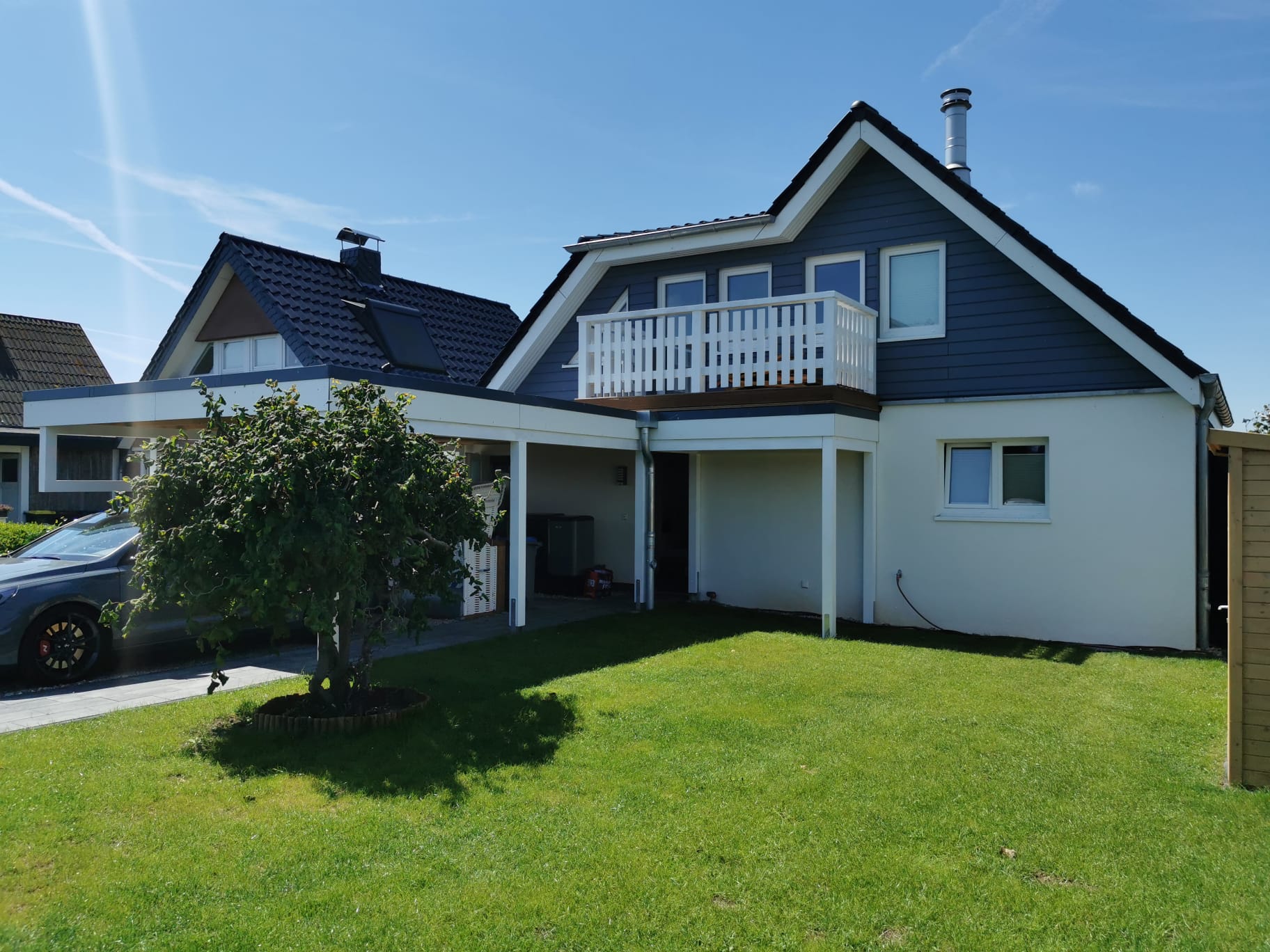 Ferienhaus mit Ostseeblick